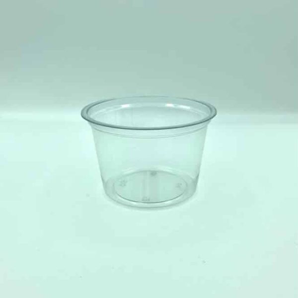580ml Round 115mm Diameter Clear R-Pet Containers