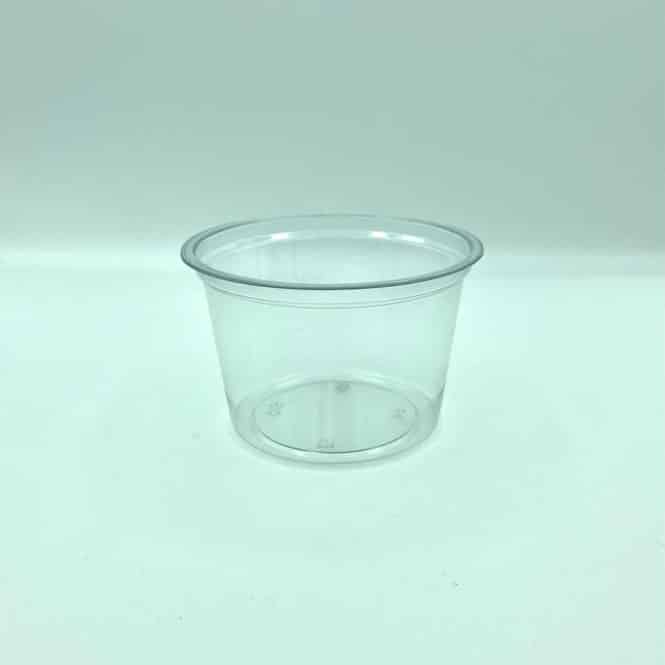 510ml Round 115mm Diameter Clear R-Pet Containers