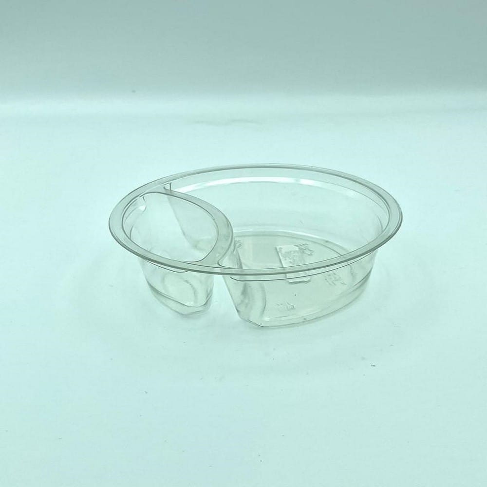 278ml Round 2 Cavity Clear R-Pet Containers