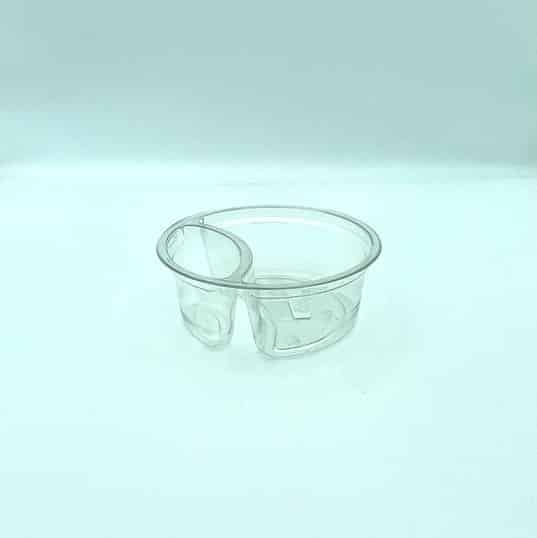 278ml Round 2 Cavity Clear R-Pet Containers