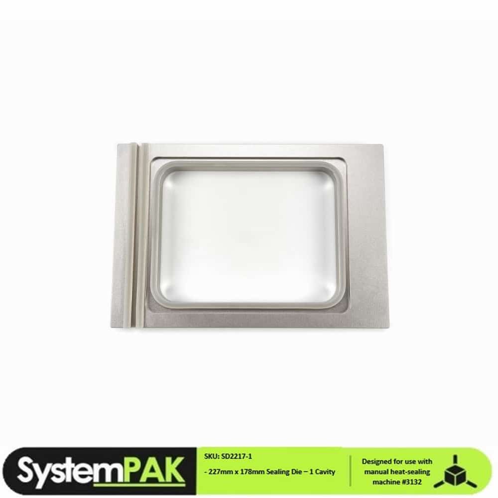 227mm x 178mm - 1 Impression Heat Sealing Die