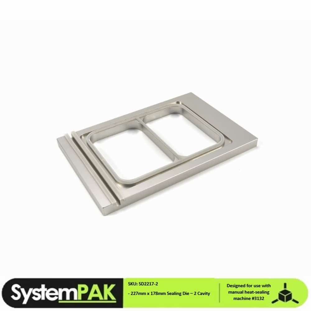 227mm x 178mm - 1 Impression Heat Sealing Die
