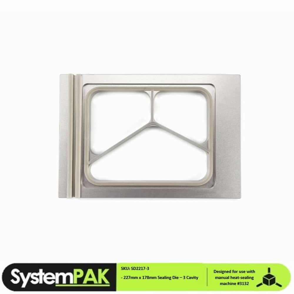 227mm x 178mm - 1 Impression Heat Sealing Die
