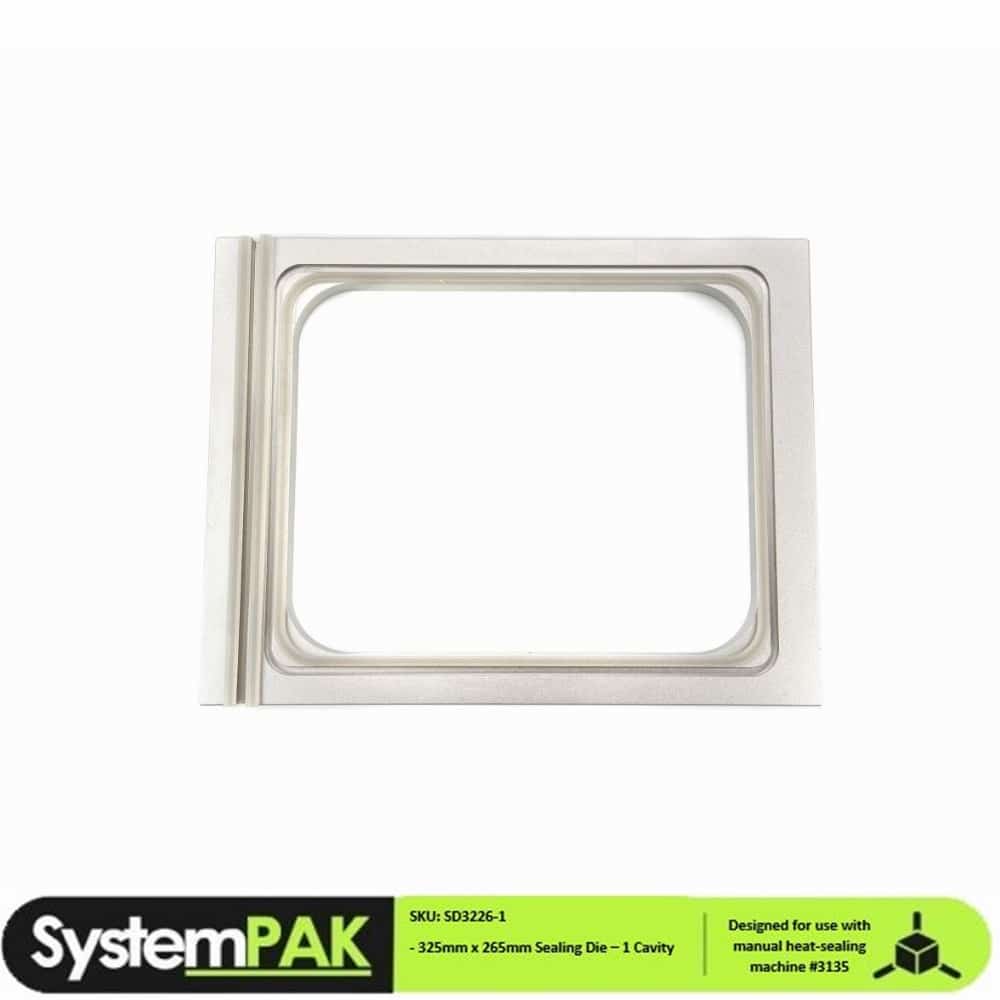 325mm x 265mm - 1 Impression Heat Sealing Die
