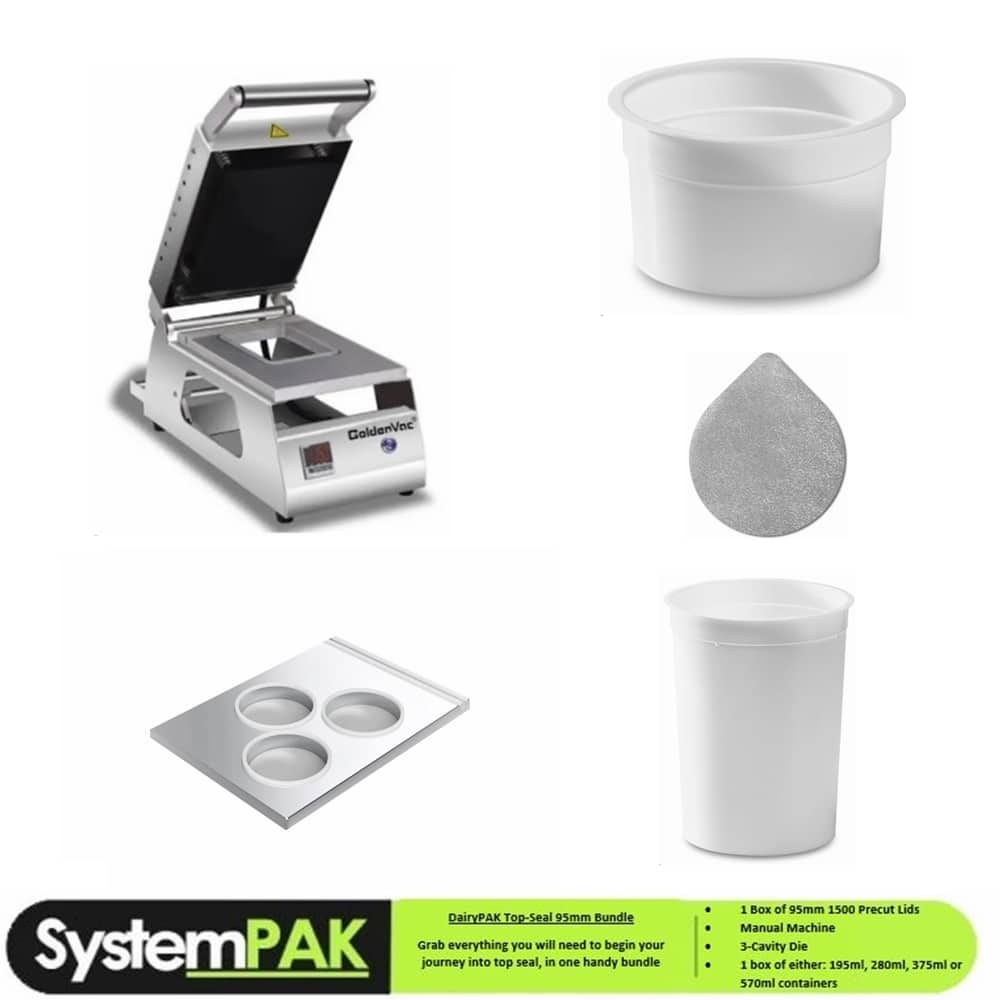 Manual Table Top Heat Sealing Machine Bundle