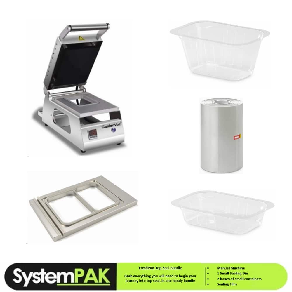 Manual Table Top Heat Sealing Machine Bundle