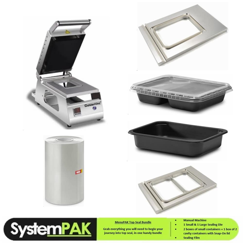 Manual Table Top Heat Sealing Machine Bundle