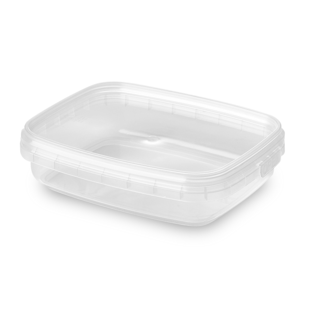 100ml Rectangular Tamper Evident Containers and Lids
