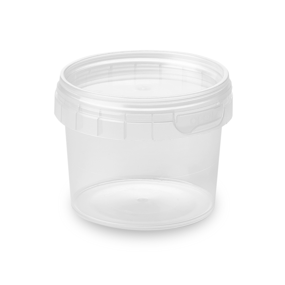 120ml Round 69mm Diameter Tamper Evident Containers and Lids
