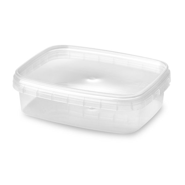 150ml Rectangular Tamper Evident Containers and Lids