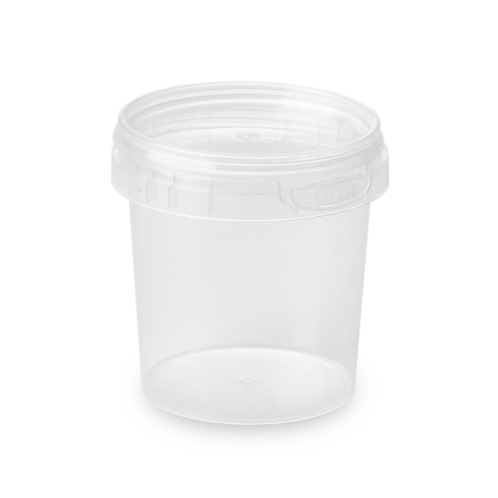 155ml Round 69mm Diameter Tamper Evident Containers and Lids