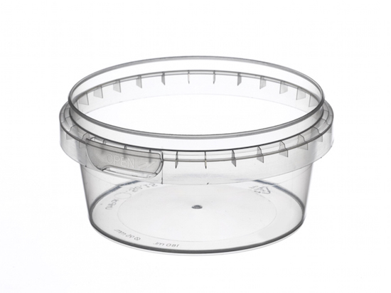 165ml Round 95mm Diameter Tamper Evident Containers and Lids