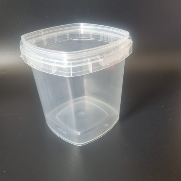 1150ml Square Tamper Evident Containers and Lids