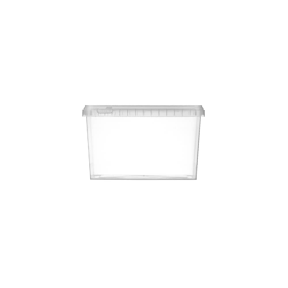 2000ml Rectangular Tamper Evident Containers and Lids