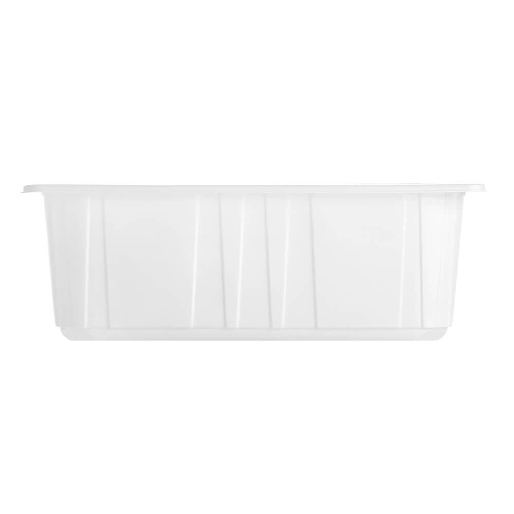325 x 265mm White Rectangular Half Gastro Top Seal Trays