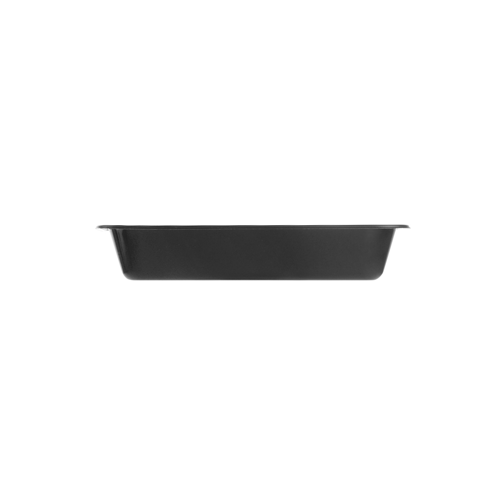 227x178x40mm 1070ml Black Rectangular Tray