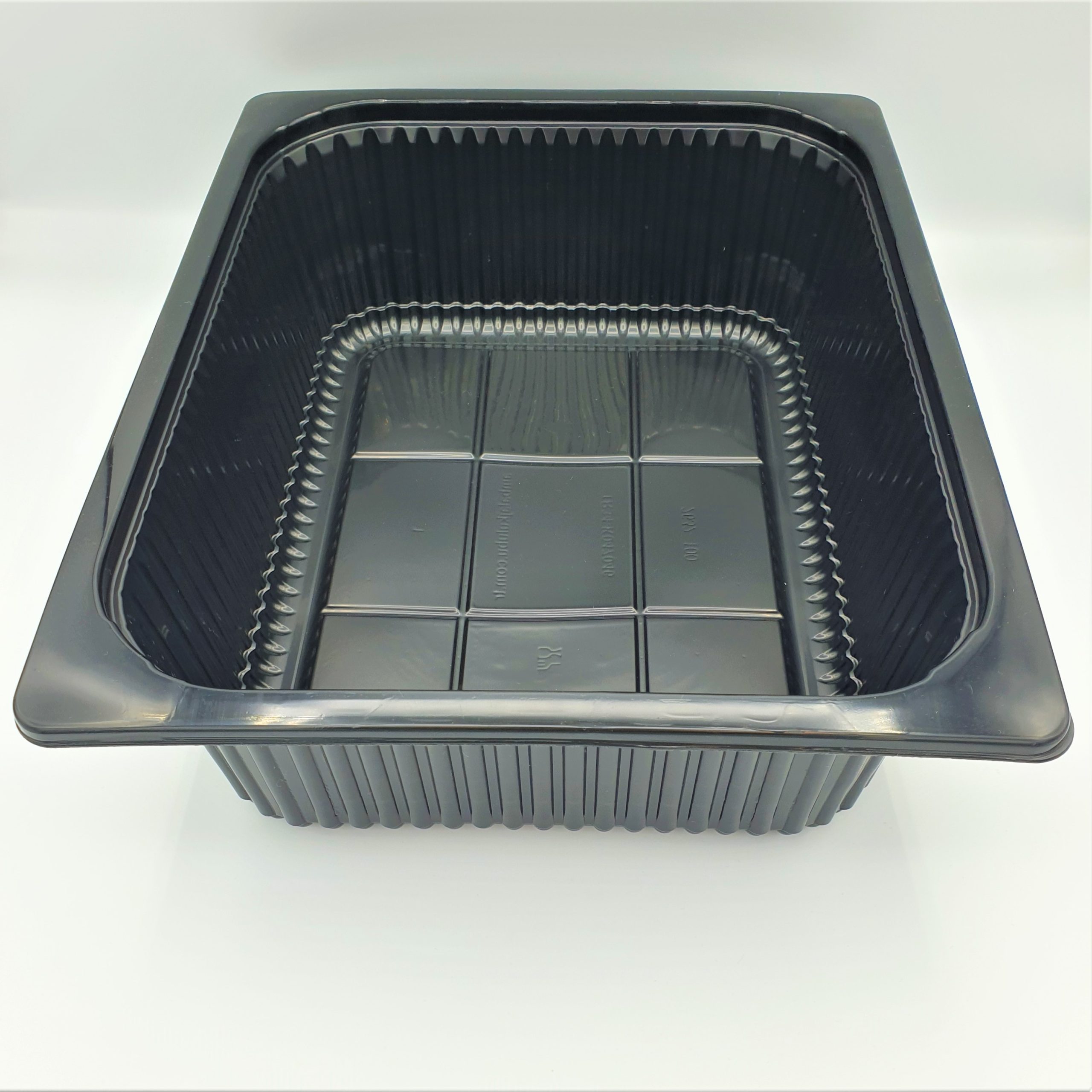 325 x 265mm Black Rectangular Half Gastro Trays