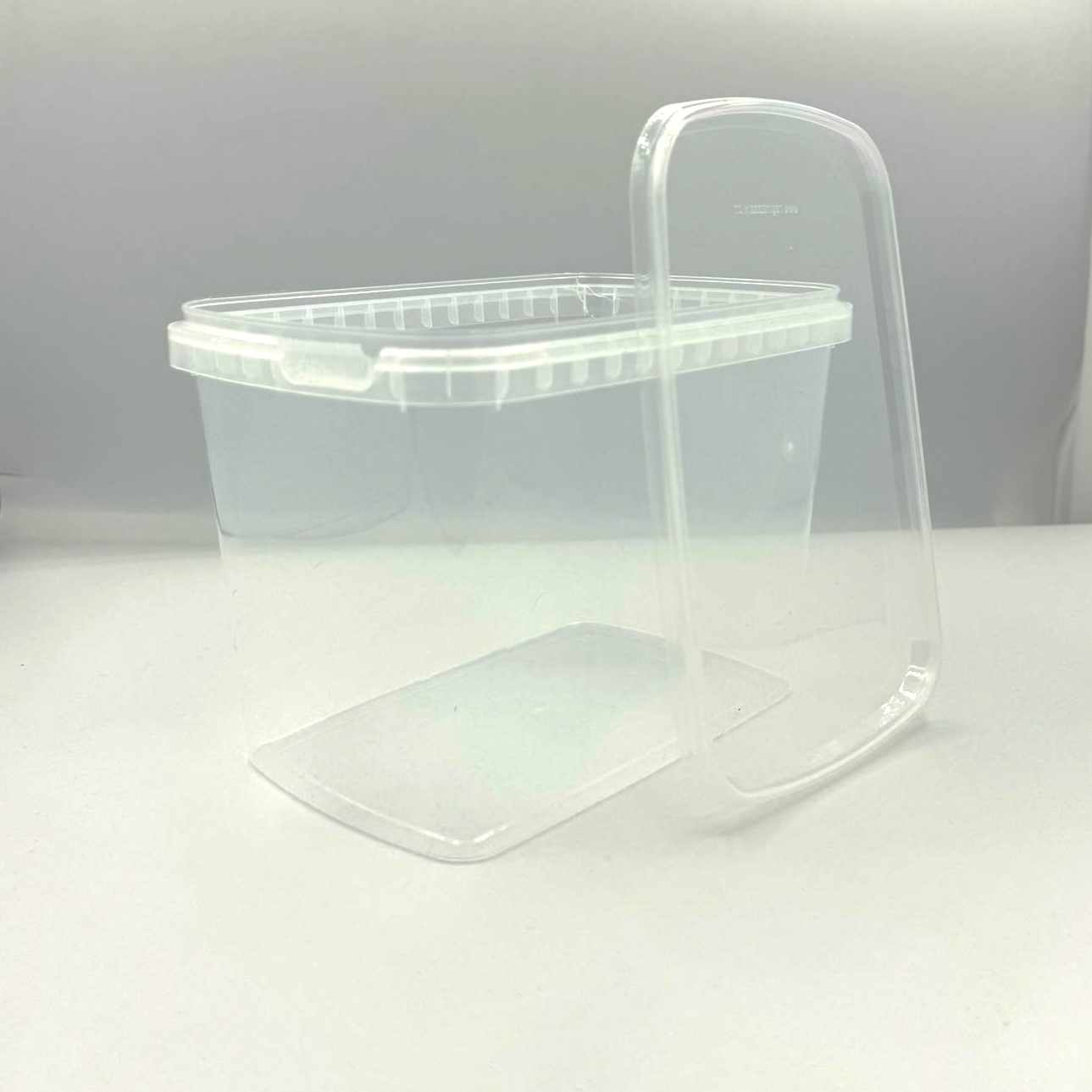 NEW 2200ml Rectangular Tamper Evident Containers and Lids