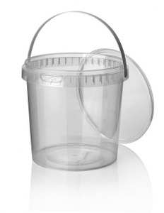 2000ml Round 165mm Diameter Tamper Evident Food Containers with Handles and Lids
