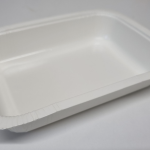 White Press Board Trays
