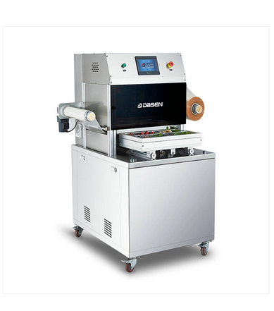 #4002 Large Auto MAP Heat Sealing Machine - trays profile cut  ( with interchangeable die set facility )