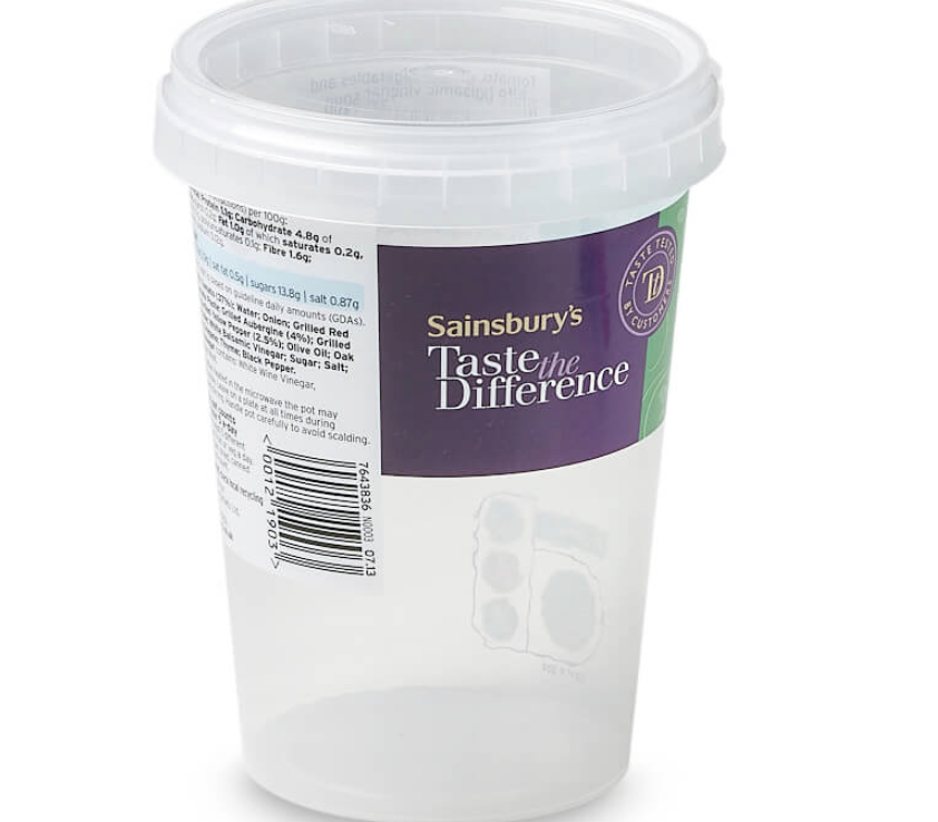 Round Tamper-Evident container